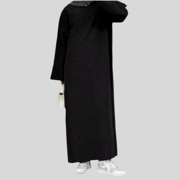 Abaya aus dem Naturstoff Viskose, stilvoll und elegant