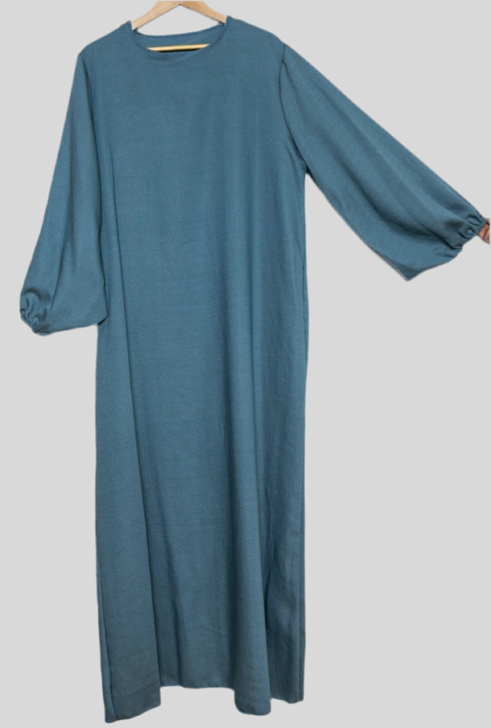 Abaya Malika aus Jazzstoff mit Ballonärmeln