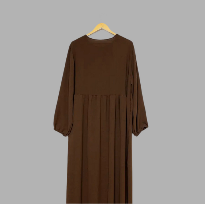 Abaya Lina mit Puffärmeln Jazzstoff