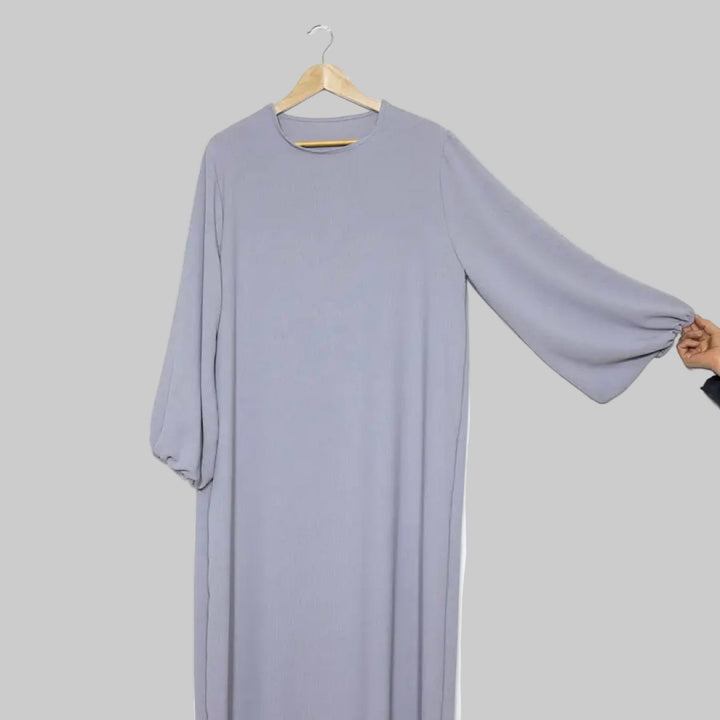 Abaya Malika aus Jazzstoff mit Ballonärmeln