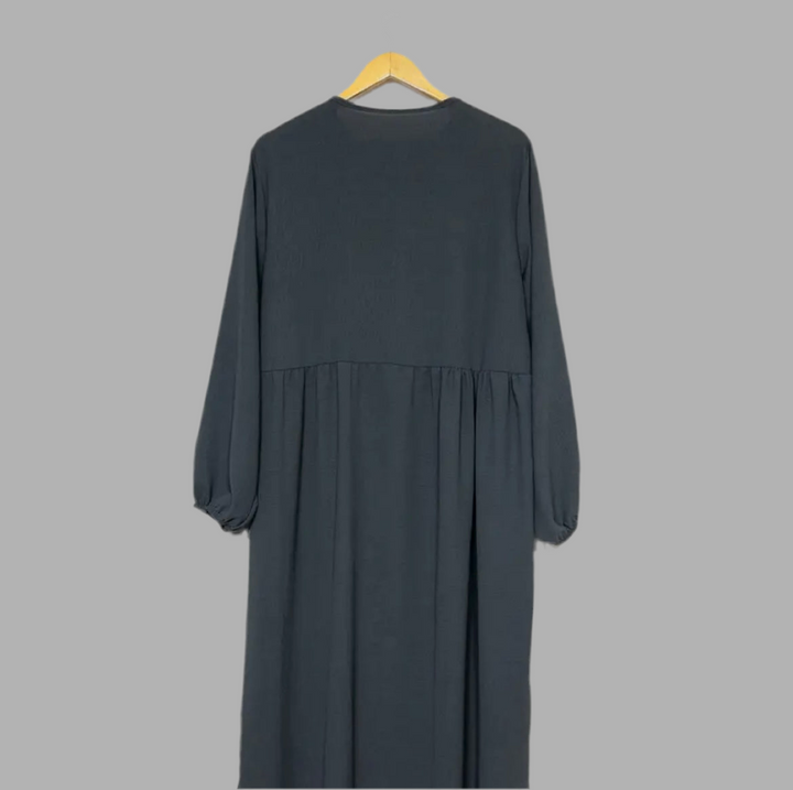 Abaya Lina mit Puffärmeln Jazzstoff