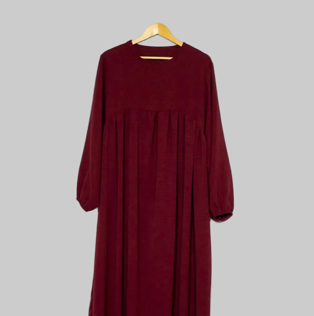 Abaya Lina met pofmouwen