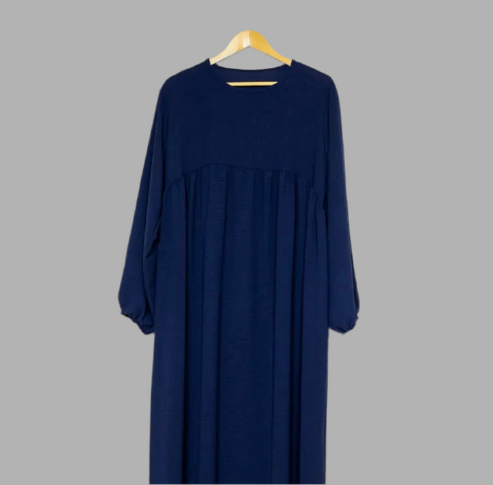 Abaya Lina mit Puffärmeln Jazzstoff