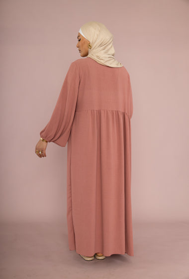 Abaya Lina mit Puffärmeln