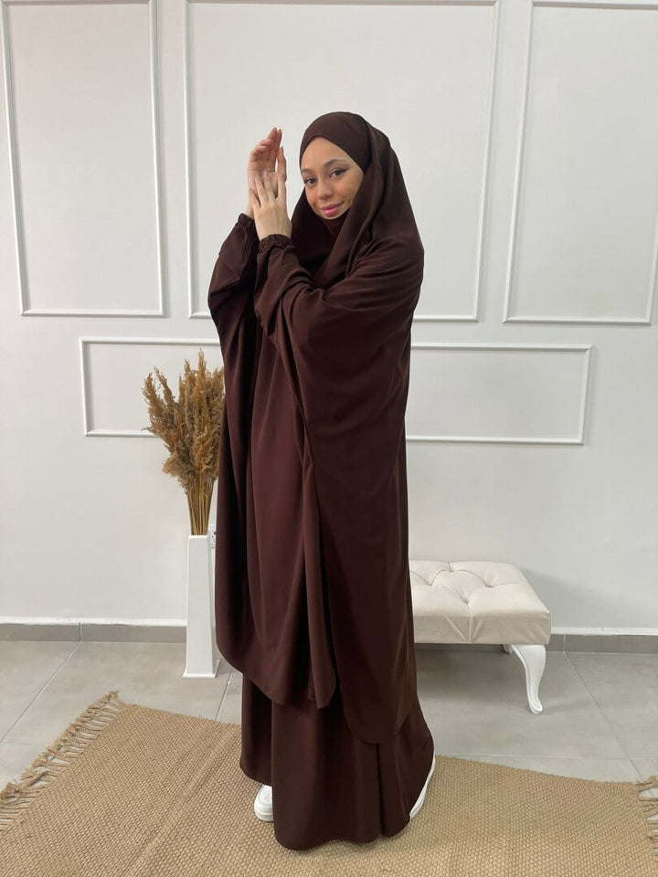 Hoogwaardige jilbab 2-delig