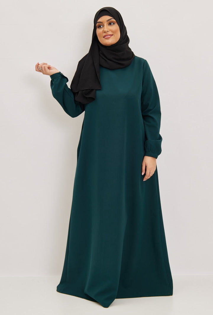 Abaya Hafida mit engen Ärmel